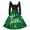 Green_003, variant on Festive Long Sleeve Collar Irregular Party Gown Elegant Holiday Dinner Dress for Women Red XL