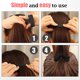 thumbnail image 3 of Guardurnaity Banda para el cabello a la moda para coleta, accesorio elástico para el cabello que se mantiene en su lugar durante todo el día Accesorio para el cabello negro, 3 of 6
