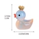 thumbnail image 3 of Figuritas de patitos luminosos - Mini decoración de resina de 10 piezas para acuario, jardín y manualidades • Adornos que brillan en la oscuridad de 2,7 cm, 3 of 4
