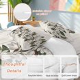 thumbnail image 4 of Retro Magnolia Queen Size Comforter Set, Flower Leaf Classic Beige Wood Grain Texture Bedding for All Seasons, 4 Pcs Bed Set, 1Quiltcover (90"x92") ,1Sheet(94"x116"), 2Pillowcases (30"x20"), 4 of 12