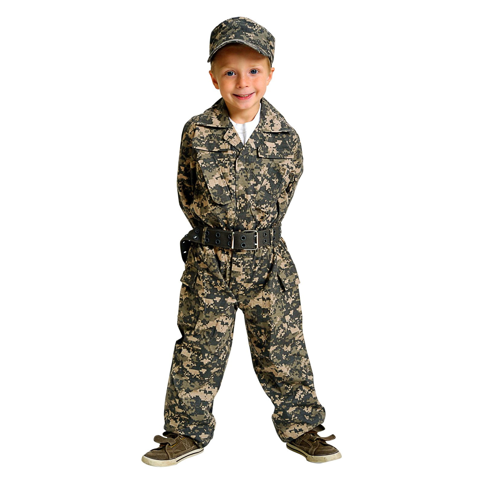 Aeromax CAMO-23 Jr. Camouflage Suit with Cap and Belt- Size 2-3 ...