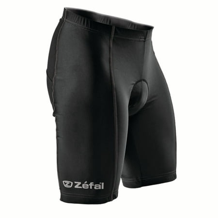 Zefal Comfort Bicycle Shorts (Unisex, Black, L-XL,