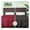 Dark Grey/Burgundy, variant on Reversible Comforter - Polyester and Rayon Derived from Bamboo Duvet Insert, All-Season, Down Filling - Machine Washable