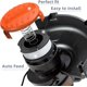 thumbnail image 4 of Paquete de 10 carretes de hilo para desbrozadora compatibles con cortadora de hilo Black and Decker, A6481 A6485, carrete de hilo para desbrozadora de 1,65 mm (8 hilos para desbrozadora, 1 cubie, 4 of 5