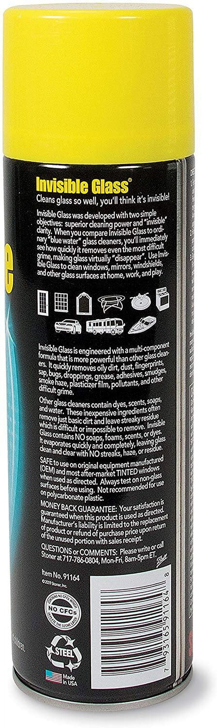 Invisible Glass 99031 Reach and Clean Tool Combo Kit with Windshield Wand Cleaning  Tool, Yellow & 91164-2PK 19-Ounce Cleaner for a Streak-Free Shine, Deep  Cleaning Foaming Action, Pack of 2 - Yahoo Shopping