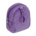 thumbnail image 3 of Unique Bargains 1 Pc Coin Purse Wallet Portable Backpack Shape Coin Purse Pouch Purple, 3 of 5