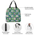 thumbnail image 3 of Yiaed Lemon and Leaves Print Insulated Lunch Bag Reusable Cute Tote Lunch Box, Leakproof Cooler Lunch Bags for Work Office Travel School Picnic, 3 of 5