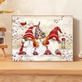 thumbnail image 4 of Pintura de diamante artesanal, ambiente de vacaciones de mosaico de punto de cruz, enano de Santa Claus animado, decoración del hogar, regalo pensativo para Navidad, 4 of 4