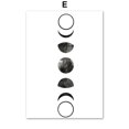 thumbnail image 1 of Pintura en lienzo de gato negro para decoración de sala de estar, carteles de Halloween, calabaza, minimalista, Otoño, moderno, escalofriante, 1 of 4