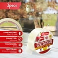 thumbnail image 5 of XFasten Window Weather Sealing Tape, Transparent, 2" x 30 Yards, Draft Stopper, 5 of 7