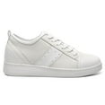 thumbnail image 2 of CMR CHAMARIPA Men's Invisible Height Increase Shoes - White Leather Everyday Casual Shoes 8CM / 3.15 Inches, 2 of 9