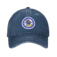 thumbnail image 1 of ZICANCN Pineapple Surf Tag Adjustable Baseball Cap Women , Hats for Men Adult Washed Cotton Denim Baseball Caps Fashion Navy Blue, 1 of 8