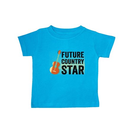 

Inktastic Guitar Music Future Country Star Gift Baby Boy or Baby Girl T-Shirt