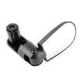 thumbnail image 3 of EeaseCA 2pcs Universal Adjustable Handlebar Rearview Mirror 360 Degrees Bike MTB Motorcycle Cycling Handlebar Plug Flexible Rear Sight Mirror (Black), 3 of 7