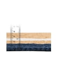 thumbnail image 5 of Indian Handmade Braided Navy Blue & White Boder Natural Jute Area Rug, Home Décor Rug, Jute Rug for Bedroom, Dining Room, living room, Doormat Rug Size - 2.6' x 9' (78 cm x 270 cm), 5 of 5