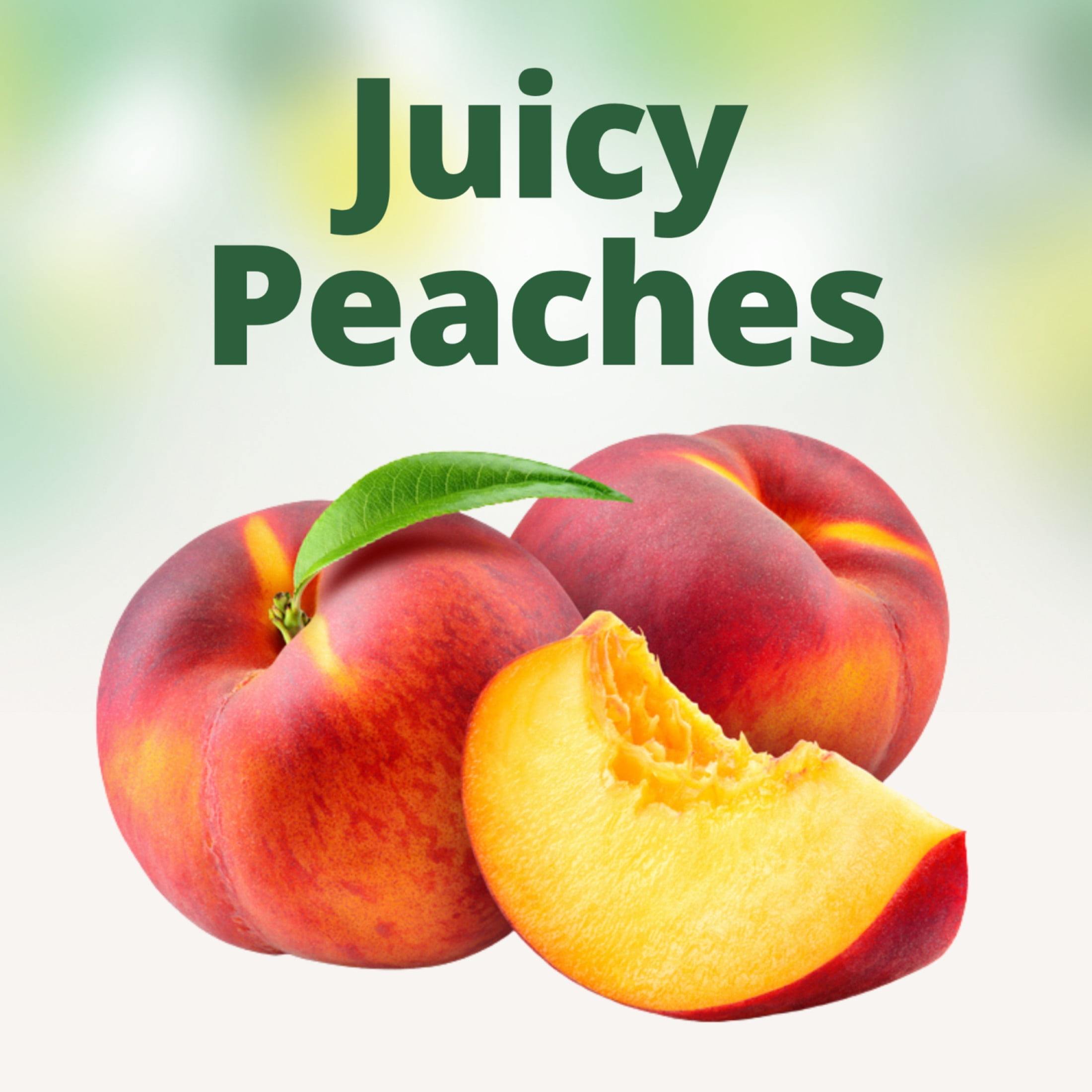 Del Monte Harvest Spice Sliced Peaches in Extra Light Syrup, 15 oz Can
