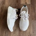 thumbnail image 2 of Ad-id-as NMD R1 White Lace Up Sneakers Men’s Size 9.5/ Women’s Size 10.5, 2 of 6