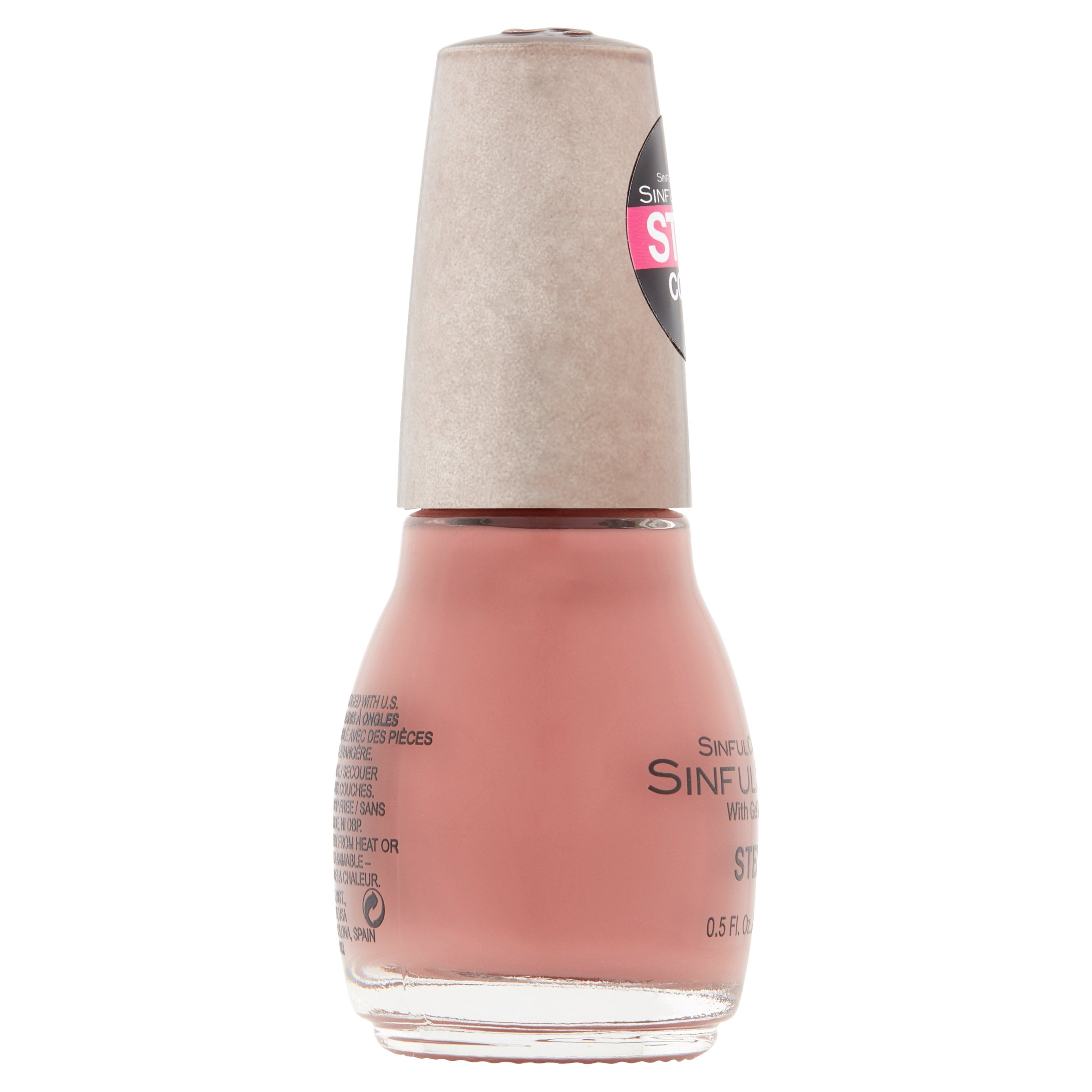 SinfulColors SinfulShine Step 1 Color Nail Color, Tan Lines, 0.5 fl oz