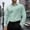 Mint Green, variant on YANGXINX Dress Shirt for Men 2026 Stylish Long Sleeved Button Down Lapel Collar Tops Business Casual Free Formal Work Wear Clothes
