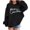 Black, variant on Lorytime Girls Sweatshirts with Hoodie Boys Merry Christmas Sweatshirt Long Sleeve Pullover Drop Shoulder Cute Tops Gray