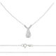 thumbnail image 1 of Collar De La Virgen De Plata 925 Con Bola Diamantada De 45cm Plateado, 1 of 4
