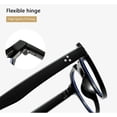 thumbnail image 3 of Shiratori Blue Light Blocking Glasses Rice nail irregular polygonFrame for Men, 3 of 6