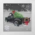 thumbnail image 1 of Phillips, Anita 20x20 White Modern Wood Framed Museum Art Print Titled - Black Truck on Black, 1 of 4