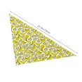 thumbnail image 3 of Cauagu Banana for Dog Bandanas 1 Pack, Pet Scarf for Boy and Girl Scarf Bib Kerchief Breed for Dog & Cat Pets Gift, 3 of 6