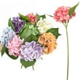 thumbnail image 4 of SPRING PARK 1Pc 3D Artificial Flower Plants,Mini Fake Hydrangea Flowers for Home Decor Party Wedding Office Patio Table Desk Decoration, 4 of 7