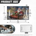 thumbnail image 6 of SEANATIVE Xmas Golf Cart Seat Cover Christmas Golf Cart Seat Towel Blanket with Front Pockets Santa Claus Golfcart Cushion for 2 Person Seats, All Seasons Use Cart Seat Cover Accessory, 6 of 7