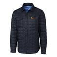 thumbnail image 2 of Men's Cutter & Buck Navy Las Vegas Aviators Rainier PrimaLoft Eco Insulated Quilted Button-Up Shacket, 2 of 3