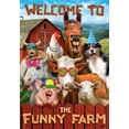 thumbnail image 3 of Briarwood Lane Funny Farm Summer House Flag, 3 of 4