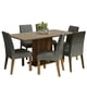 thumbnail image 1 of Juego de Comedor Madesa Renata con Mesa de Tapa de Madera y 6 Sillas Plata, 1 of 9