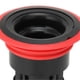 thumbnail image 4 of Deodorant Floor Drain, Anti-blocking Filter for Bathroom and Kitchen (Black and Red), 4 of 4