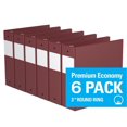 thumbnail image 1 of Davis Group, Premium Economy, Round Ring, Binder, 6 Pack, 3", 1 of 3