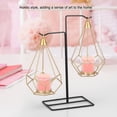 thumbnail image 4 of Geometric Candlestick,Nordic Style Geometric Metal Geometric Candle Holder Metal Candle Holder Elevated Design, 4 of 8