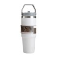 thumbnail image 2 of Copa Tirano De Hielo Taza de cerveza Ice Bully Taza de agua portátil creativa Durable para viajes Blanco 900ML Ndcxsfigh Libre de BPA, 2 of 3