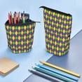 thumbnail image 4 of Kdxio Telescopic Pencil Bag Pen Holder Stationery Case,Stand-up Retractable Transformer Bag Organizer for Christmas Holiday(Mardi Gras), 4 of 6