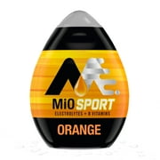 MiO Sport Orange Naturally Flavored Liquid Water Enhancer with Electrolytes & B Vitamins, 1.62 fl oz Bottle