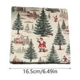 thumbnail image 3 of Christmas Tree Paper Napkins Decorations,16pc Printed Disposable Christmas Napkins,Disposable Deer Napkins Winter Paper Hand Towels,Vintage Reindeer Napkins Paper Towels Party Tableware Supplies, 3 of 6