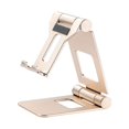 thumbnail image 1 of kurtrusly Mobile Phone Holder Foldable Adjustable Portable Plastic Smartphone Stand Household Tablet Organizer Bracket Support Gold, 1 of 9