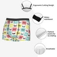 thumbnail image 5 of Kdxio Men's Boxer Briefs with Cute French Bulldog Print - Comfortable and Breathable Underwear for Everyday Wear, 5 of 7
