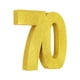 thumbnail image 1 of Decoración de Número 70 Brillante Uxcell para Cumpleaños, Centro de Número Brillante de 7.9", 1 of 7