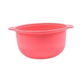 thumbnail image 1 of Calentador de cera de silicona, contenedor de fusión de cera para cuerpo, brazos, piernas, depilación, profesional, duradero, a prueba de fugas, Rosa Salvador forro calentador de cera, 1 of 7