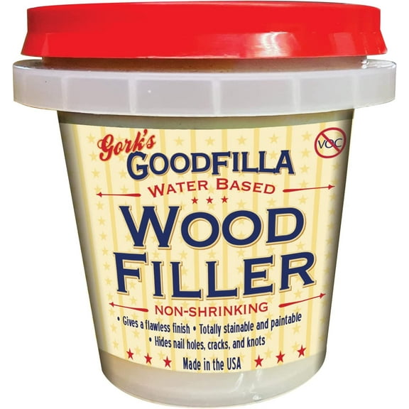 GoodFilla Water-Based Wood Finish and Grain filler, Maple/Birch/Pine, 8 oz