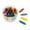 C, variant on Weloille Crayon Set 1 Pcs, Non-Messy Plastic Crayons for Drawing, 12/24/36 Colors Available, Art Supplies for Creative Coloring