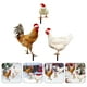 thumbnail image 2 of Estaca navideña para pollo, adorno de gallo, decoraciones para jardín y pollitos, estacas para pollitos, 3 uds., 2 of 6