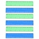 thumbnail image 1 of Regla de plástico práctica de 20 piezas de 0 a 15 cm, herramienta de medición para estudiantes, regla de dibujo, material escolar y de oficina (color aleatorio)., 1 of 6