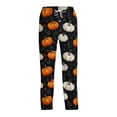 thumbnail image 2 of Satingcolo Men's Halloween Pajama Pants,Funny Drawstring Casual Sleep Pants ,Halloween Pajama Bottoms for Men, 2 of 6