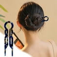 thumbnail image 5 of Holiday Deals! Gspmoly Hair Styling Tools, Universal Small Fish Hairpin Female Daily Meatball Head Small-Shaped Hair Artifact Advanced Sense Multi-Functional Hairpin Professional Hair Tools, 5 of 5